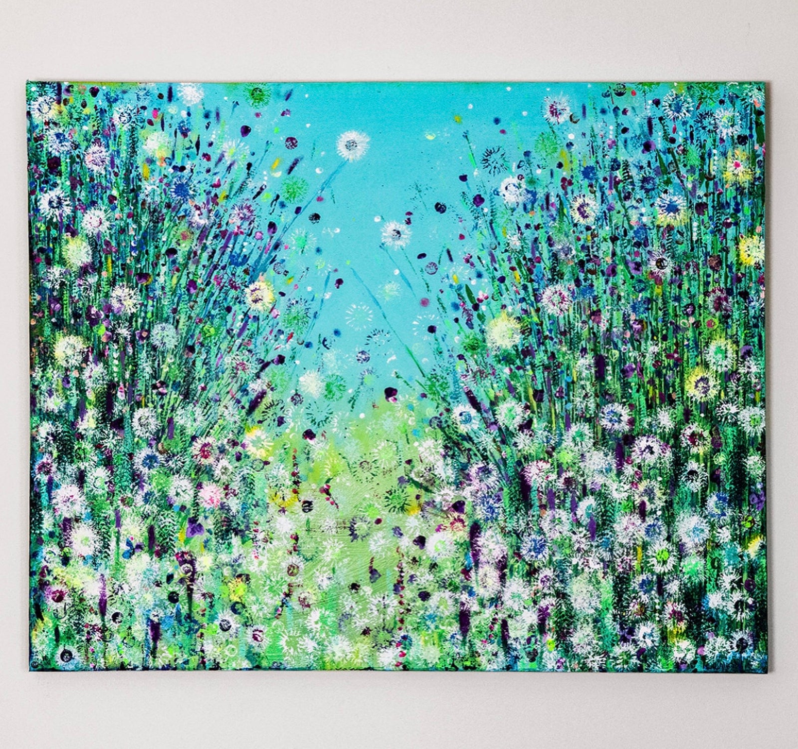 Celestial Bloom Study in Green