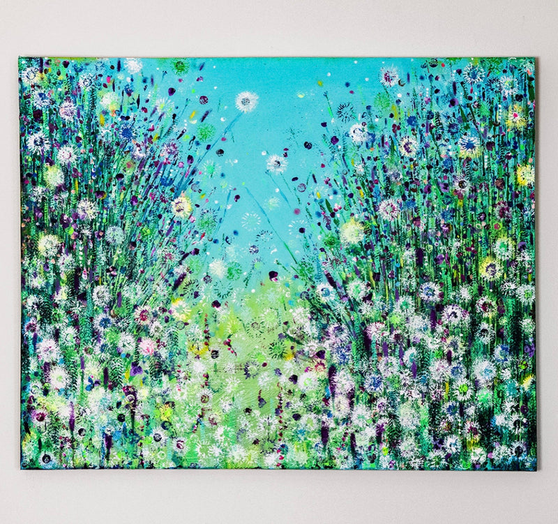 Celestial Bloom Study in Green
